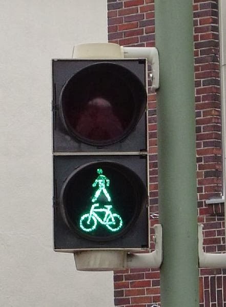 Semáforos para peatones y ciclistas